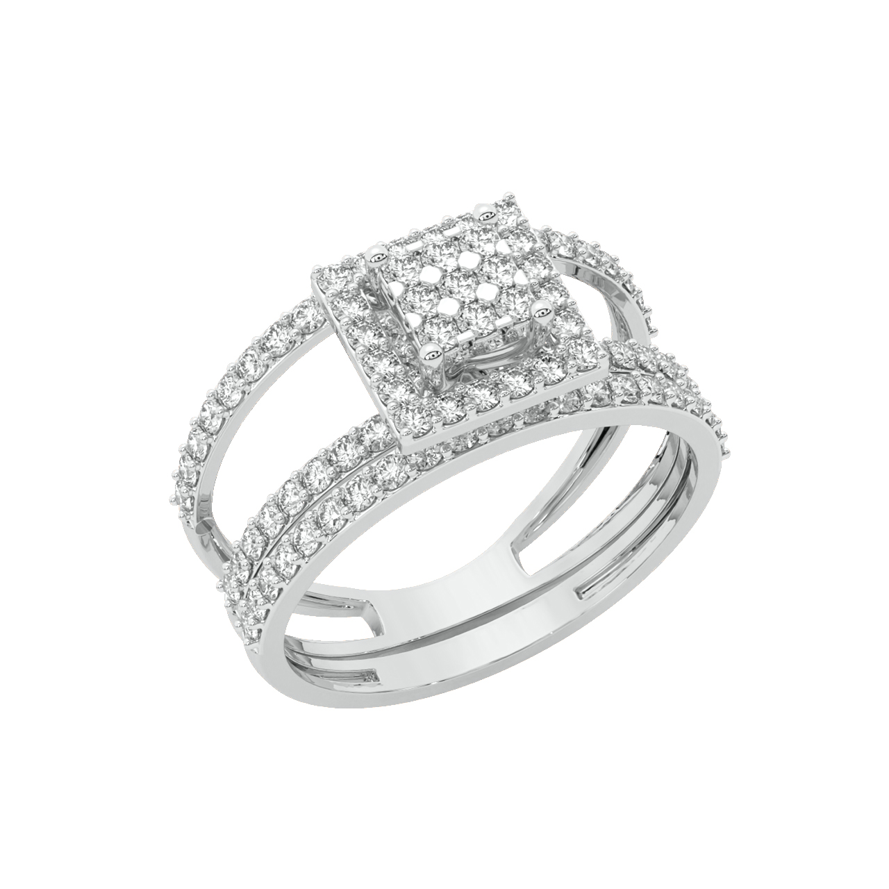 Sienna Round Diamond Engagement Ring